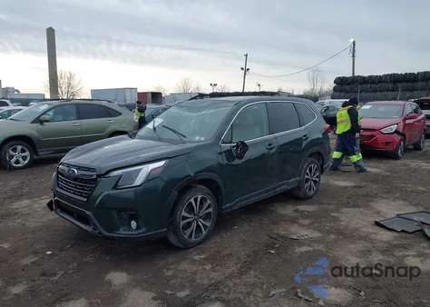 2022 Subaru Forester Limited from USA, damaged, VIN JF2SKANC7NH506138